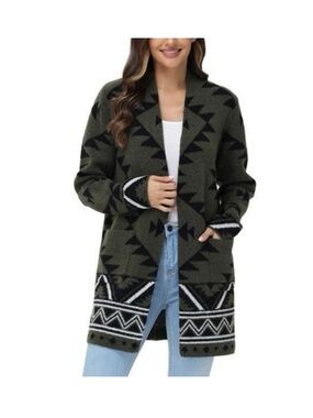 FRYE southwestern cardigan - XS - NWT